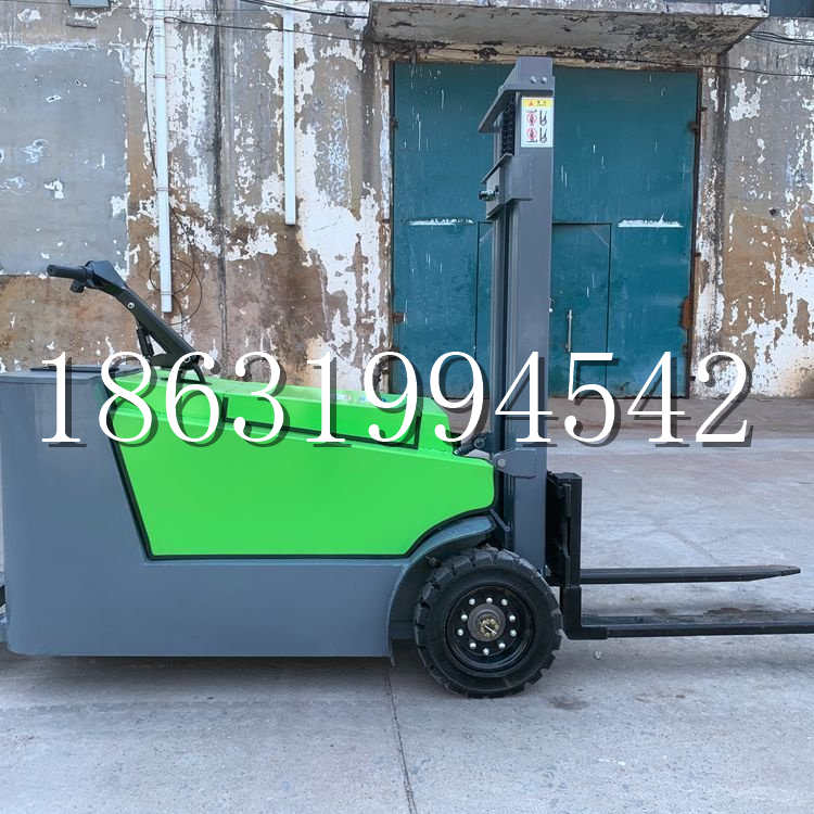 吉安乡小型电动叉车1吨2吨步行站驾式电瓶堆高充电装卸车液压升降车铲车